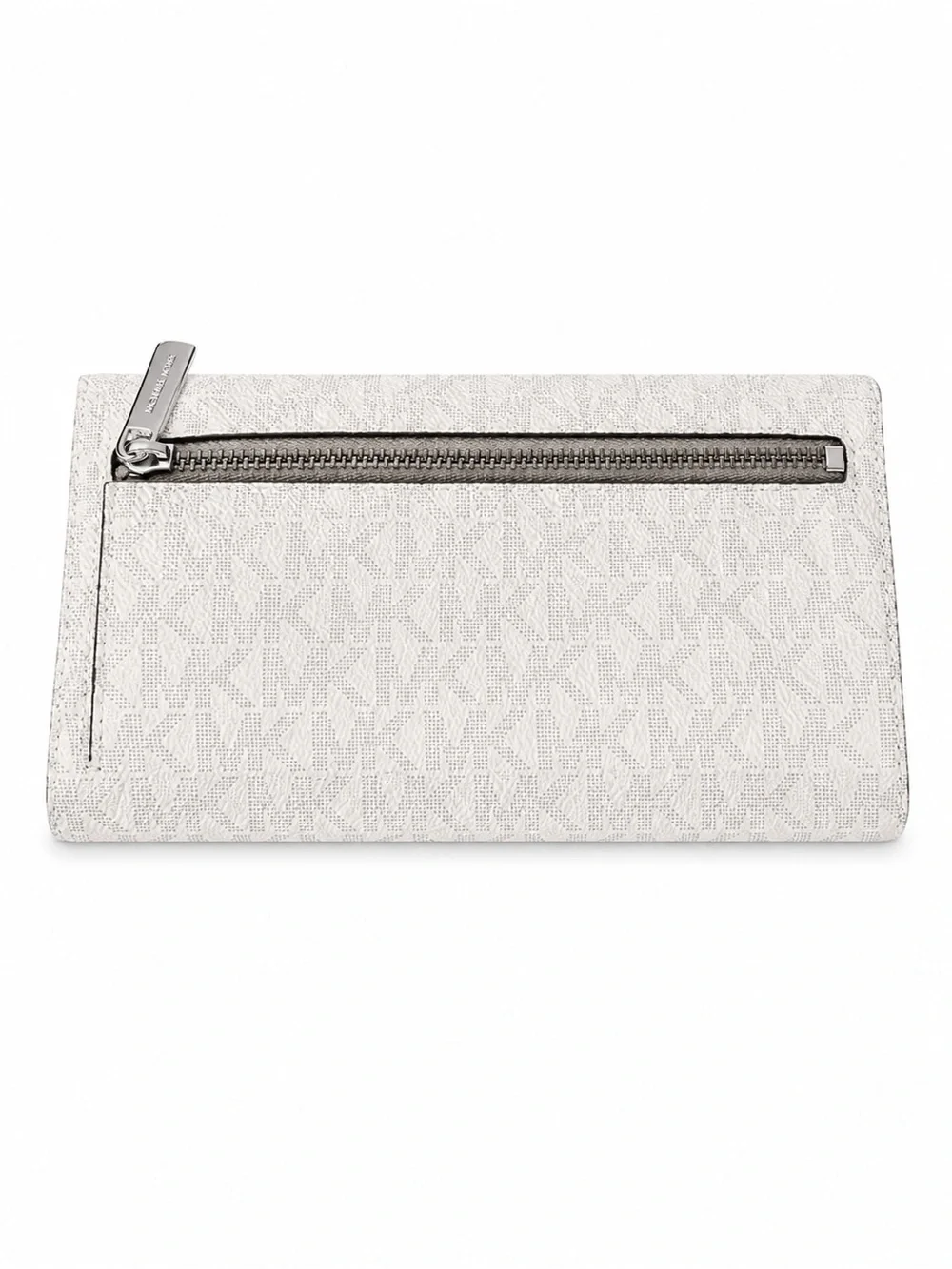 Michael Kors Jet Set Travel Large Flap Continental Wallet Vanilla NWOT PVC